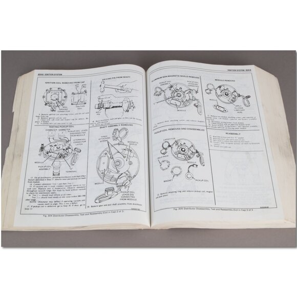 GM CHEVROLET 1988 Caprice and Monte Carlo Service Manual ST-329-88 Paperback - Picture 4 of 5